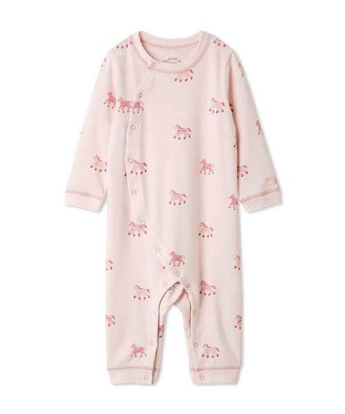 gelato pique（ジェラートピケ） ベビー服 ロンパース 「BABY」ポニー