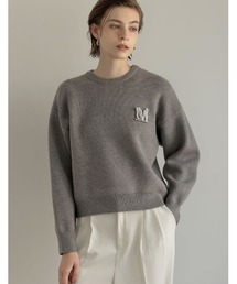 「MEISM」 長袖ニット LARGE グレー レディースの画像5
