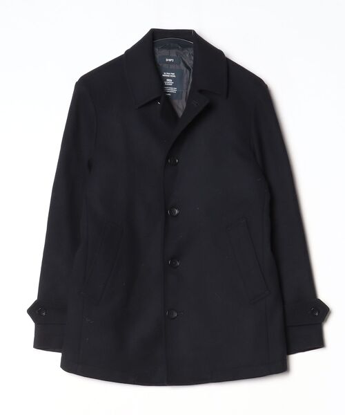 SHIPS（シップス） ピーコート SMALL ネイビー メンズ : ZOZOTOWN