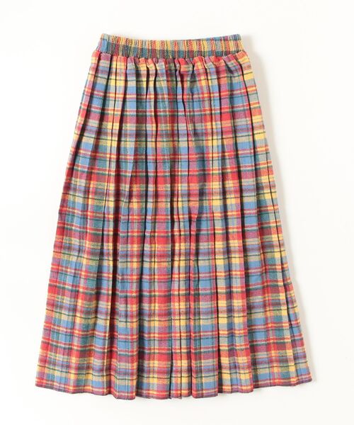 Dior ヴィンテージ スカート レッド W62 台形 上品 格子柄　y2k チェック柄テニスミニスカート 全2色 Y2K[品番：KH000012384]｜VIVID