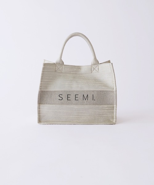 「Seemi. byNICECLAUP」 2WAYバッグ FREE グレー系その他 レディース_画像9