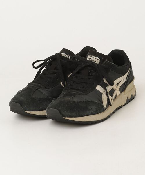 オニツカタイガー　黒スニーカー　24cm オニツカタイガー 黒スニーカー 24cm Onitsuka Tiger - 【美品