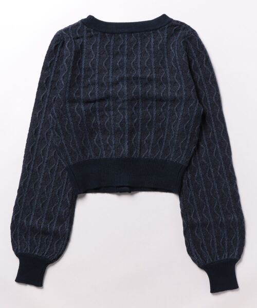 「RESEXXY」 ニットカーディガン FREE ブラック レディース_画像2