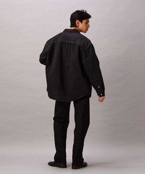 ベナ林様　カルバンクライン　新品デニムブラックシャツ　レア　Lサイズ相当 Calvin Klein（カルバン・クライン） シャツ デニムシャツ - ラック