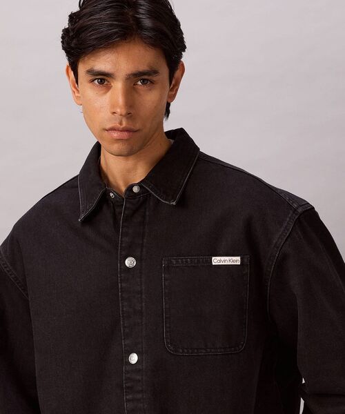 Calvin Klein（カルバン・クライン） シャツ デニムシャツ - ラック