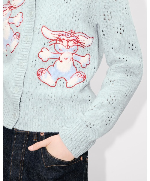 KENZO（ケンゾー） カーディガン 'KENZO Winter Holidays' エンブロイ