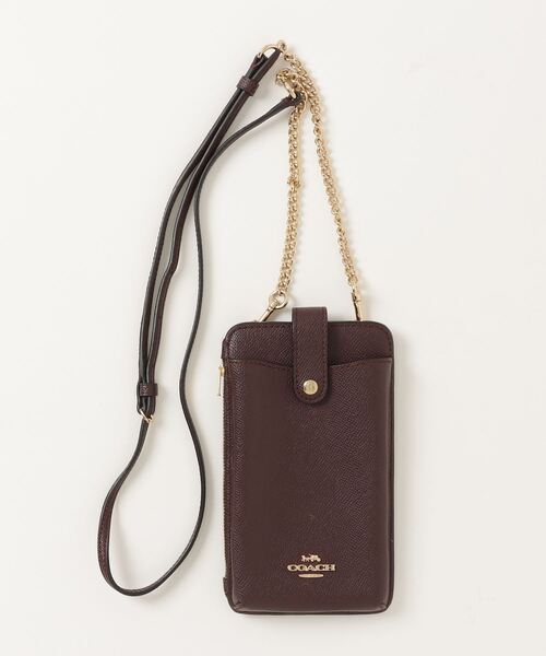 COACH ショルダーバッグ ダークブラウン 新品未使用 COACH（コーチ） ショルダーバッグ - ブラウン レディース : ZOZOTOWN
