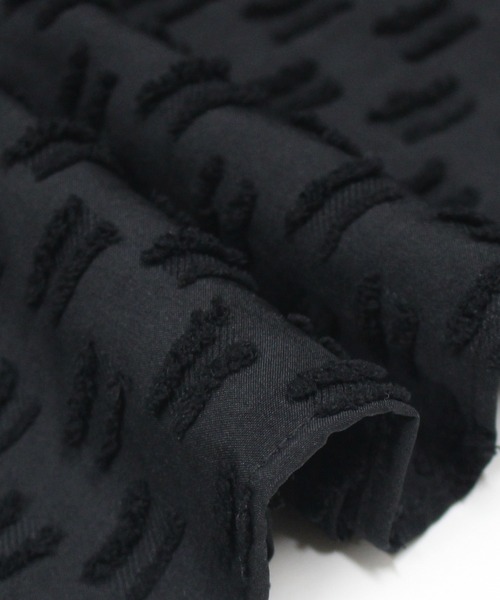 「LAVEANGE」 7分袖ワンピース 4L ブラック レディース_画像7