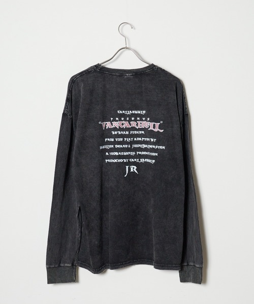 「Theater code」 長袖Tシャツ 3 ブラック メンズ_画像3