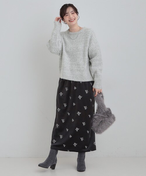 SHOO・LA・RUE（シューラルー） ニット セーター 「洗濯機可」ふわふわ