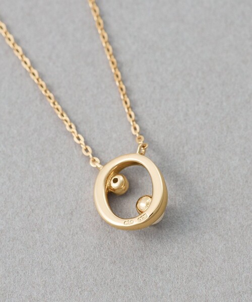 ete（エテ） ネックレス 「レイヤード」 パール/ダイヤモンド