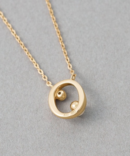 ete（エテ） ネックレス 「レイヤード」 パール/ダイヤモンド