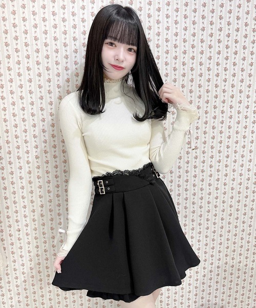 「ROJITA」 長袖ニット FREE ホワイト レディース_画像2