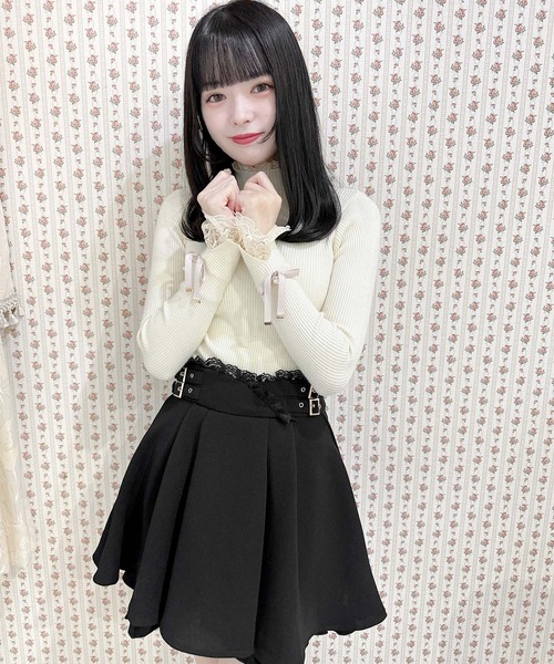 「ROJITA」 長袖ニット FREE ホワイト レディース_画像4