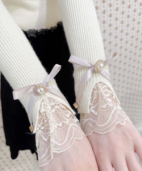 「ROJITA」 長袖ニット FREE ホワイト レディース_画像7