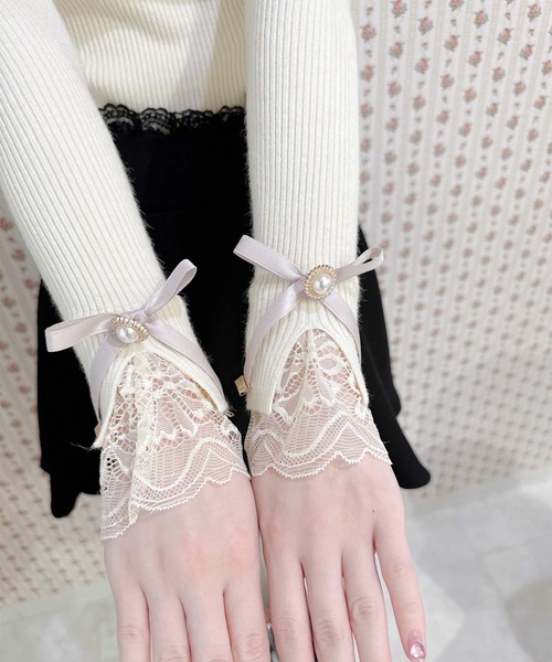 「ROJITA」 長袖ニット FREE ホワイト レディース_画像8