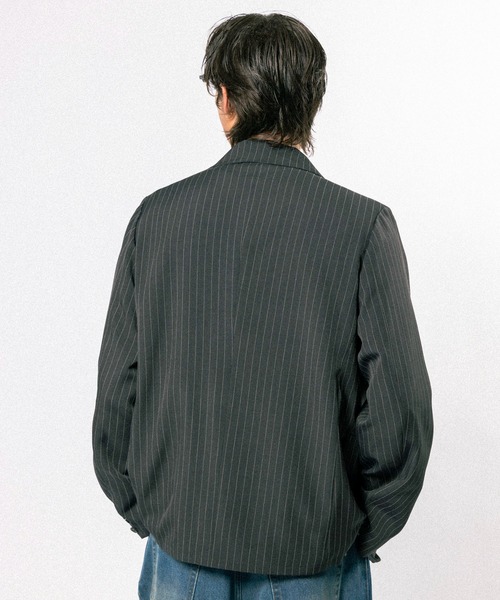 【Elanque】　テーラードジャケット　グレー Elanque ジャケット テーラードジャケット tailored jacket
