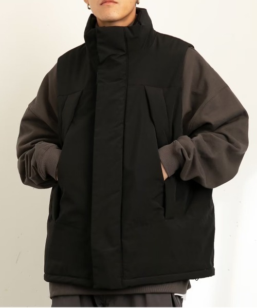 「NEW GENTLEMAN」 ベスト M ブラック メンズ_画像3