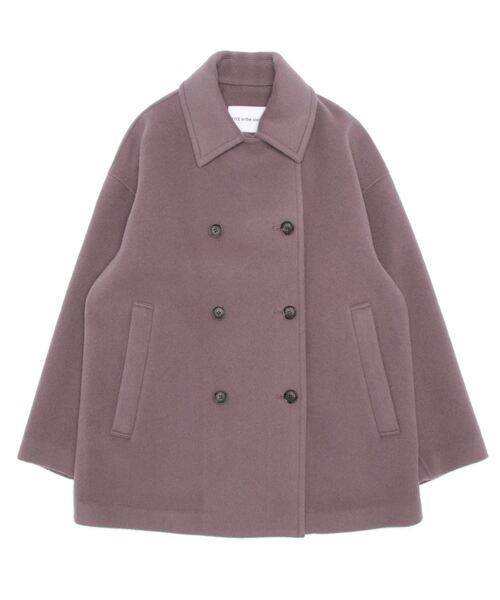 「TITE IN THE STORE」 ピーコート 38 ネイビー レディース_画像4