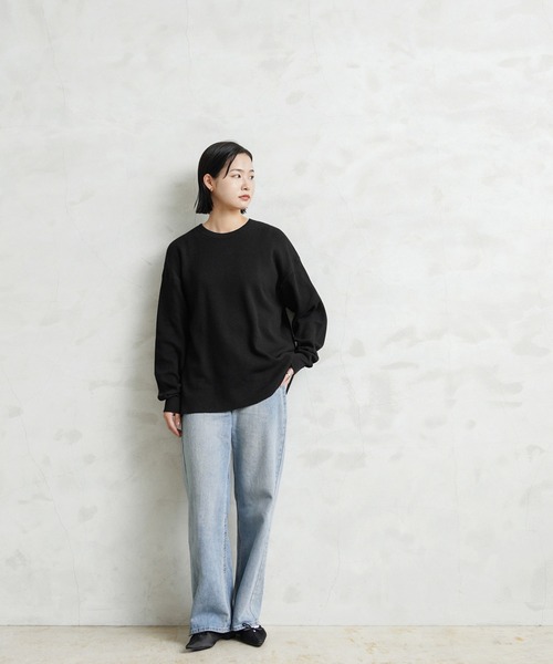 「WAIPER.inc」 長袖Tシャツ L ナチュラル メンズ_画像3