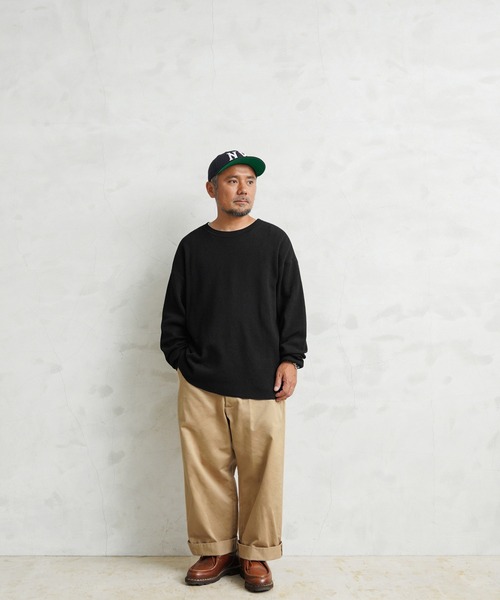 「WAIPER.inc」 長袖Tシャツ L ナチュラル メンズ_画像4