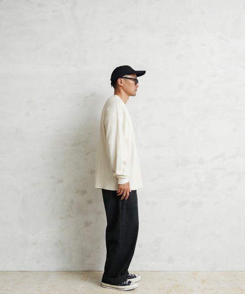 「WAIPER.inc」 長袖Tシャツ L ナチュラル メンズ_画像9