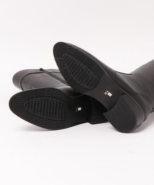 「Piedi Nudi」 ロングブーツ 23.0cm ダークブラウン レディース_画像2