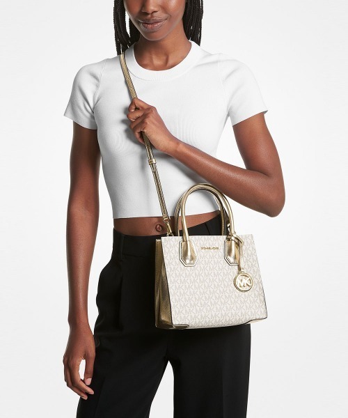 「MICHAEL KORS」 2WAYバッグ FREE ゴールド系その他 レディースの画像