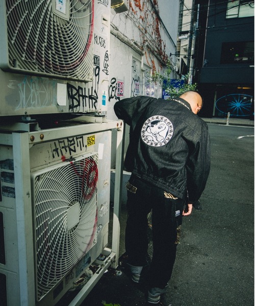 「GALFY」 ブルゾン「寅壱コラボ」 X-LARGE ネイビー メンズの画像