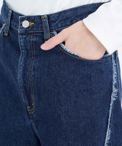 「Jieda」 デニムパンツ 1 インディゴブルー メンズの画像