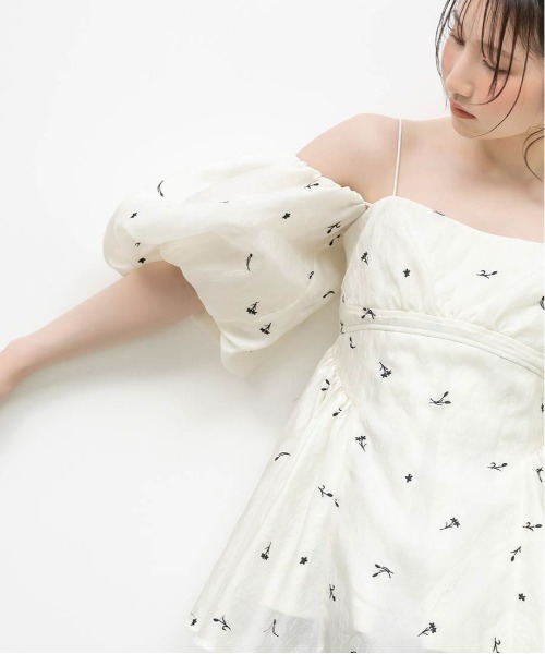 RANDA（ランダ） ブラウス シャツ 「Tulip Collection」3WAY ギャザー