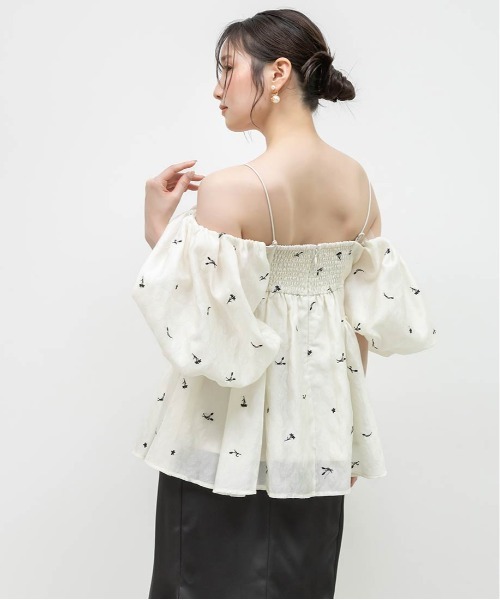 RANDA（ランダ） ブラウス シャツ 「Tulip Collection」3WAY ギャザー