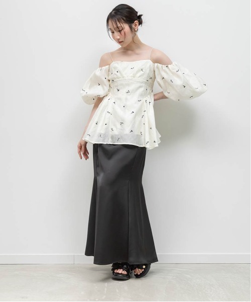 RANDA（ランダ） ブラウス シャツ 「Tulip Collection」3WAY ギャザー