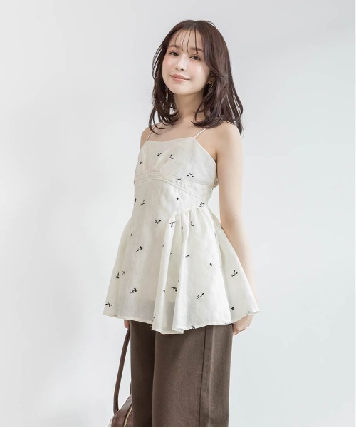 RANDA（ランダ） ブラウス シャツ 「Tulip Collection」3WAY ギャザー