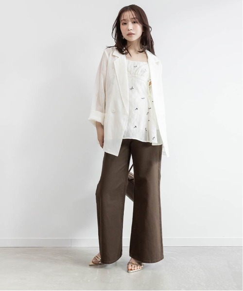 RANDA（ランダ） ブラウス シャツ 「Tulip Collection」3WAY ギャザー