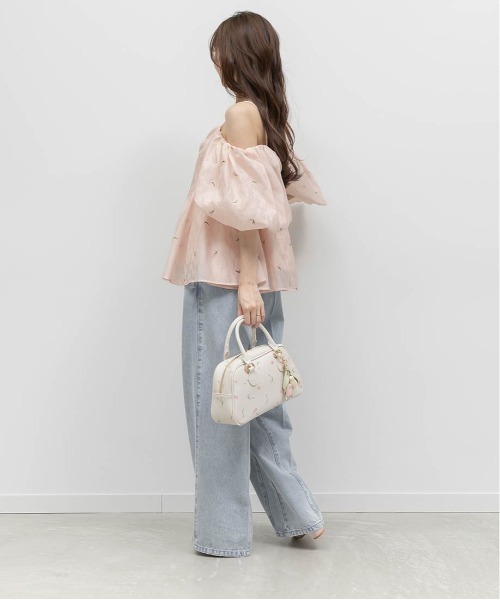 RANDA（ランダ） ブラウス シャツ 「Tulip Collection」3WAY ギャザー
