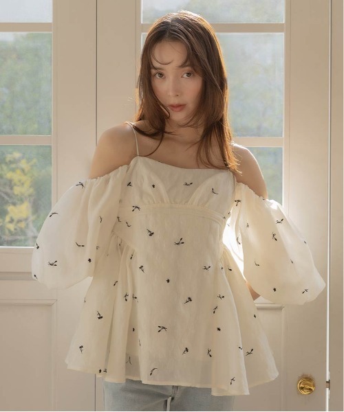 RANDA（ランダ） ブラウス シャツ 「Tulip Collection」3WAY ギャザー