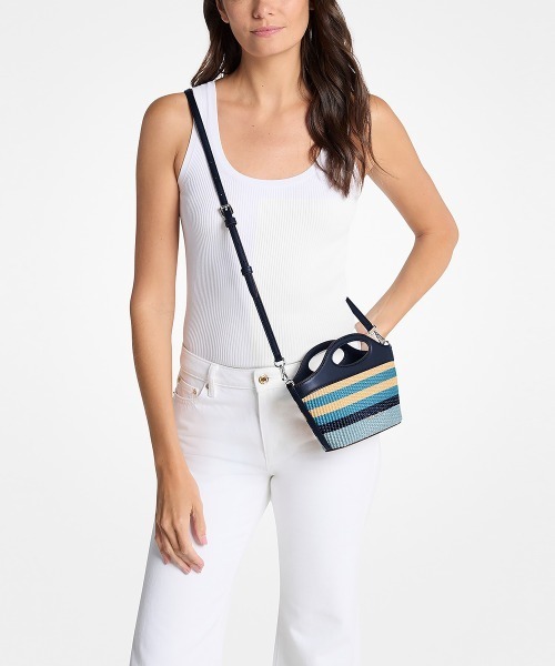 MICHAEL KORS（マイケルコース） かごバッグ カゴバッグ TATUM クロス