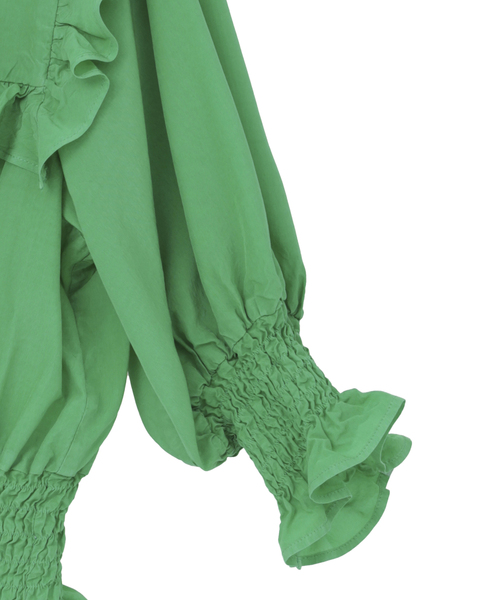 ブラウス シャツ Piece Dyeing Cupra Blouse レディースの画像