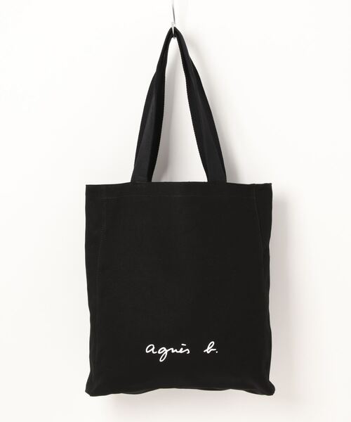 「agnes b.」 トートバッグ FREE ブラック レディースの画像