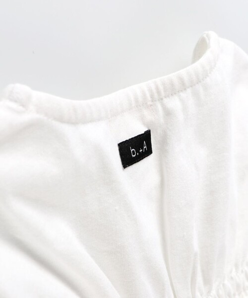branshes（ブランシェス） tシャツ 「b.+A」金子綾/シャーリング半袖T