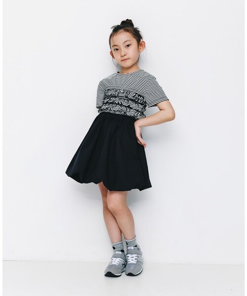 branshes（ブランシェス） tシャツ 「b.+A」金子綾/シャーリング半袖T