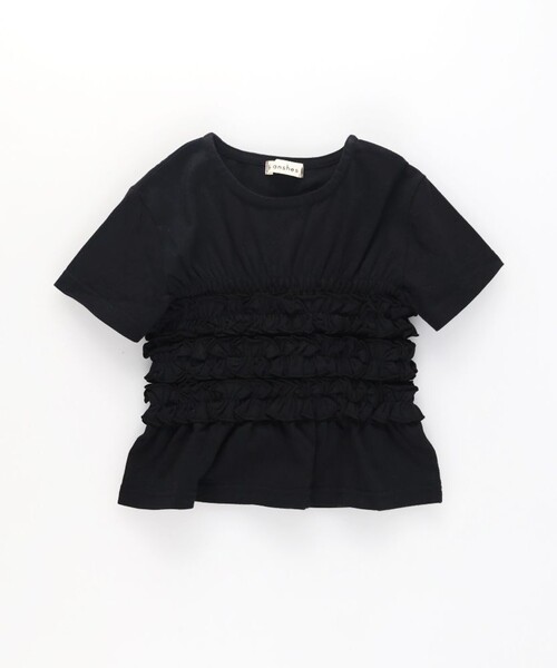 branshes（ブランシェス） tシャツ 「b.+A」金子綾/シャーリング半袖T