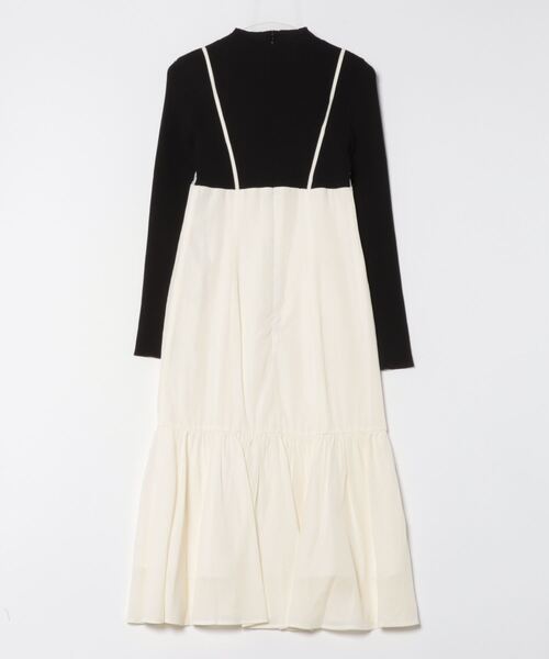 「MERCURYDUO」 ドッキングワンピース SMALL オフホワイト レディースの画像
