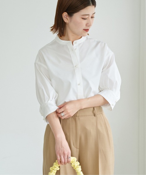 「Spick & Span」 7分袖ブラウス FREE ネイビー レディース_画像5