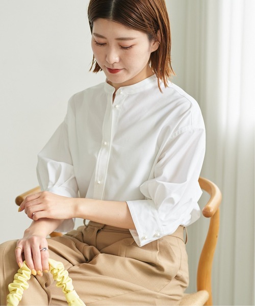 「Spick & Span」 7分袖ブラウス FREE ネイビー レディース_画像8