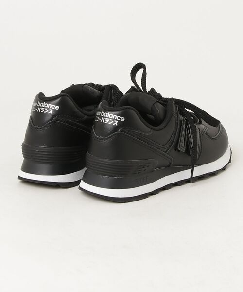 「New Balance」 ローカットスニーカー 22.5cm ブラック レディース_画像2