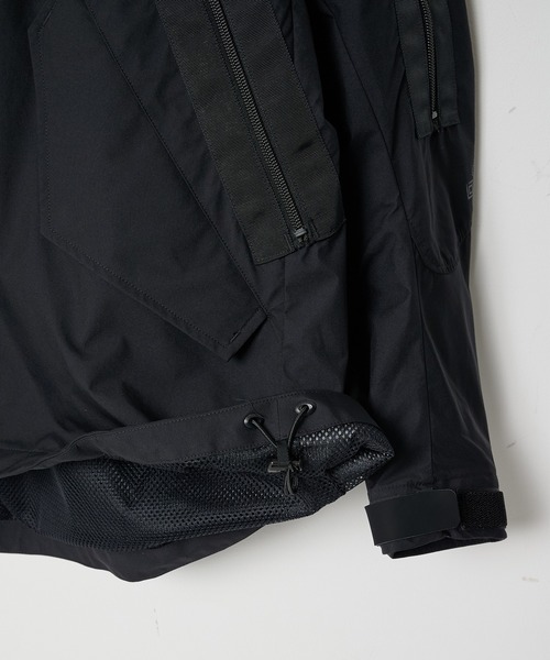 D-VEC GORE-TEX ブルゾン ブラック D-VEC - 【限定】【D-VEC×ALMOSTBLACK】WINDSTOPPER 3L MA1 BLOUSON