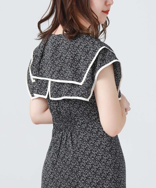 「archives」 ノースリーブワンピース MEDIUM ブルー レディース_画像8