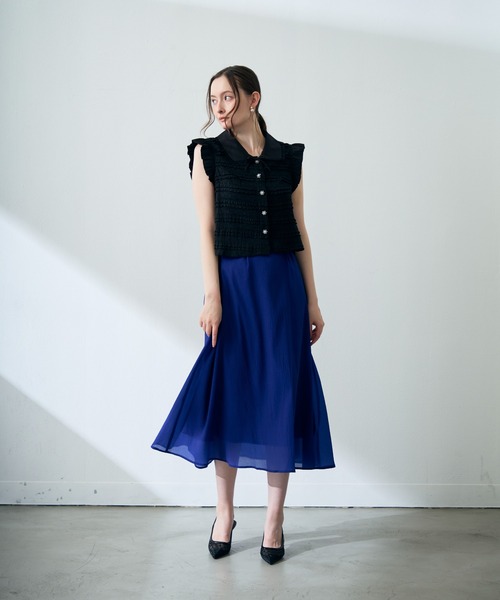 mcha♡様トップス MISCH MASCH（ミッシュマッシュ） tシャツ 2026春夏新作 リボン襟付き